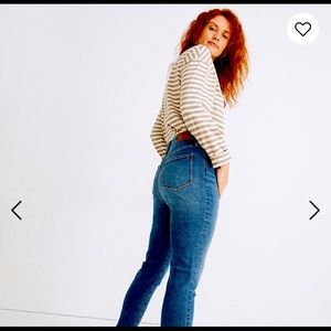 Madewell Curvy Perfect Vintage Jeans, Size 29